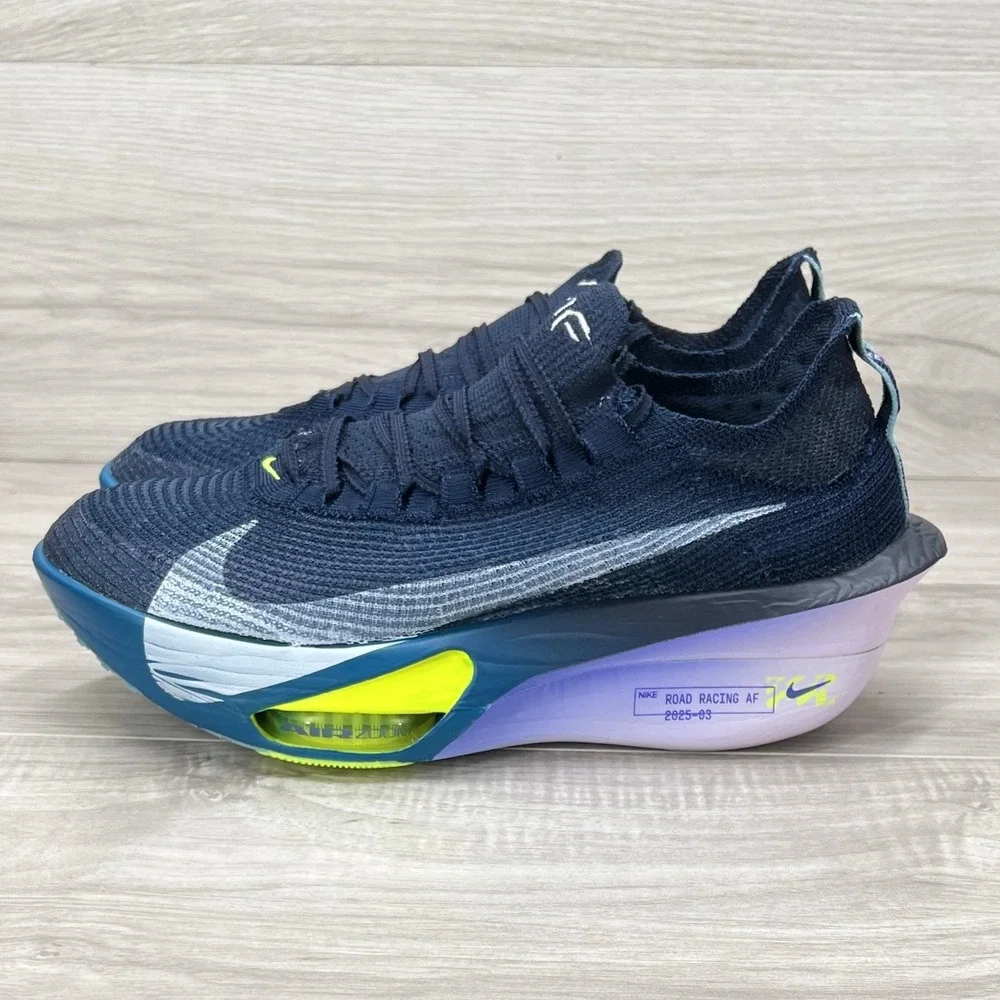 Nike Air Zoom Alphafly PRM NEXT% 3 Mens Sz 9 Obsidian Persian Violet FD8311-401